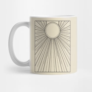 Geometry of the sun Mug